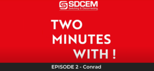 Lire la suite à propos de l’article Vidéo : Two minutes with ! Episode 2 – Interview de Conrad